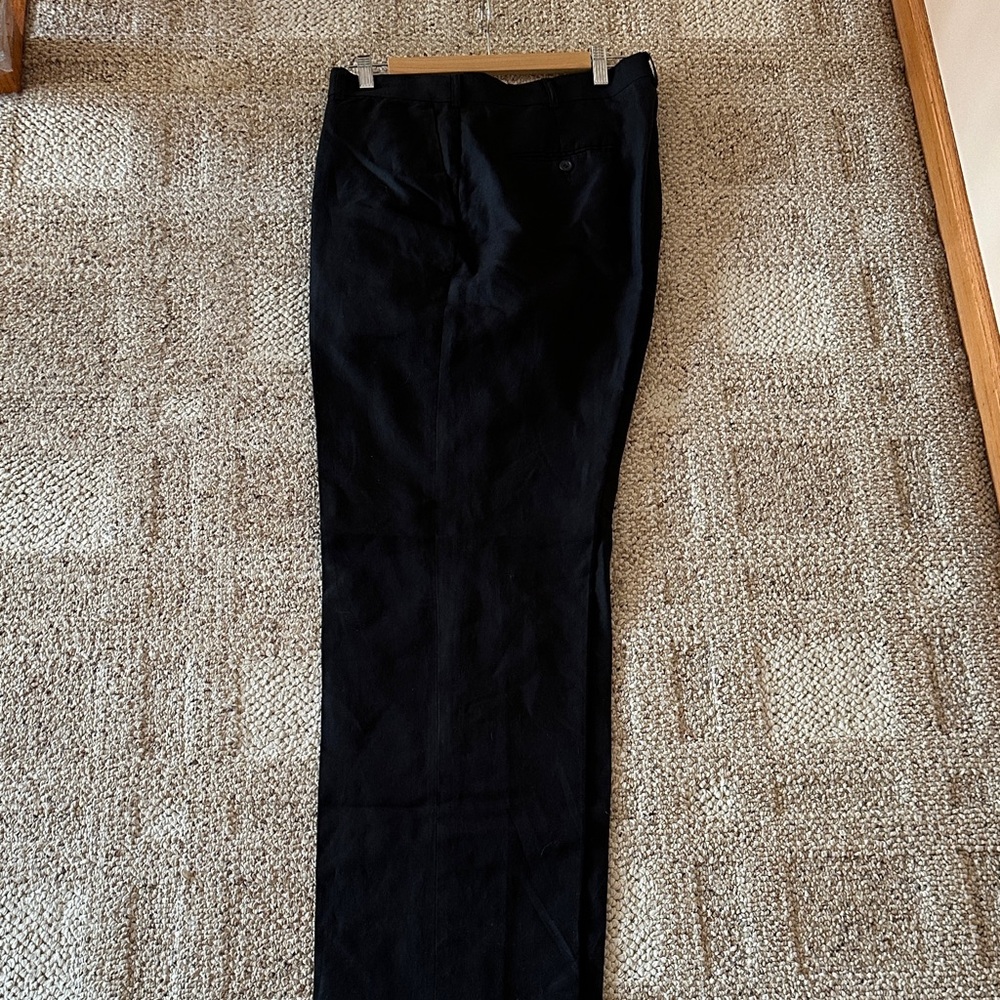 DKNY Men's Classic Black Dress Pants